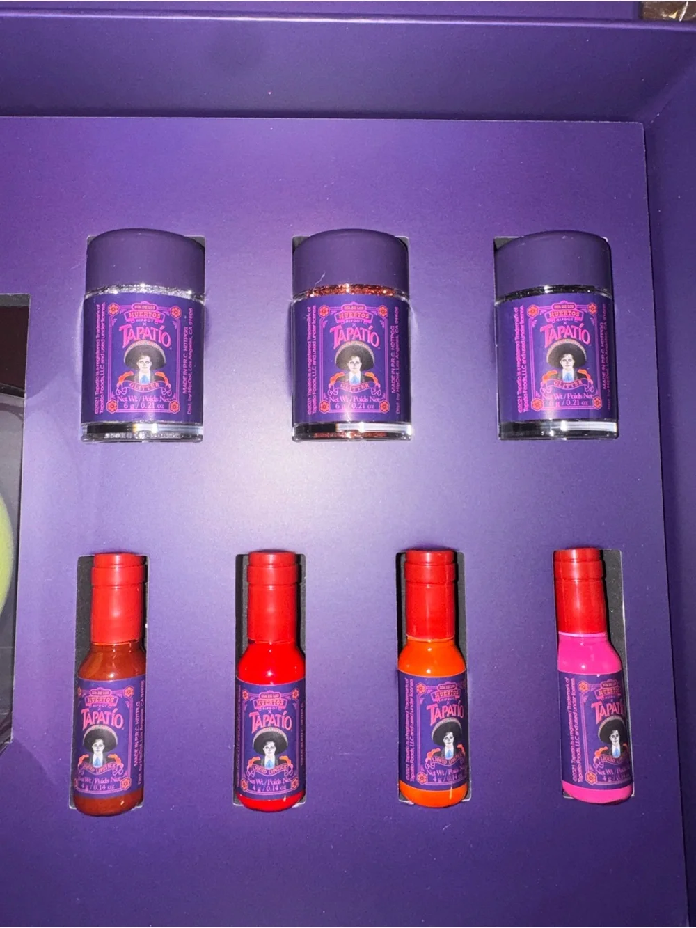 HipDot x Tapatío Día de Muertos Purple Eyeshadow & Pigment Set